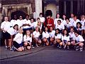 2002 - Texas Girls' Choir Long Tour, London, England - Stephanis is right of the guard